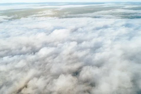 Cloud Cover from Above Stock Photos