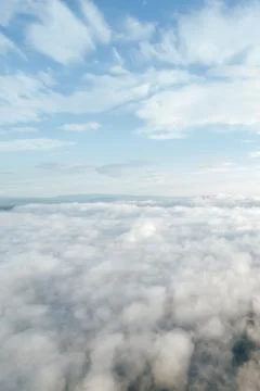 Cloud Cover from Above Stock Photos