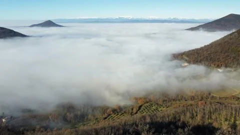 Cloud cover 스톡 사진