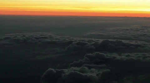 Cloud cover before sunrise Stock Footage 39902482