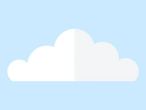 Cloud. Cumulus clouds cluster together, creating heavenly community in 스톡 일러스트