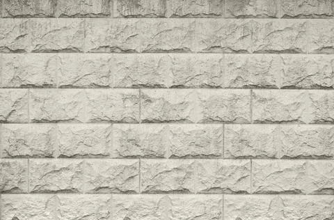 Cloud Dancer colored Brick wall texture. Monochrome texture 2026. Color of .. 스톡 사진