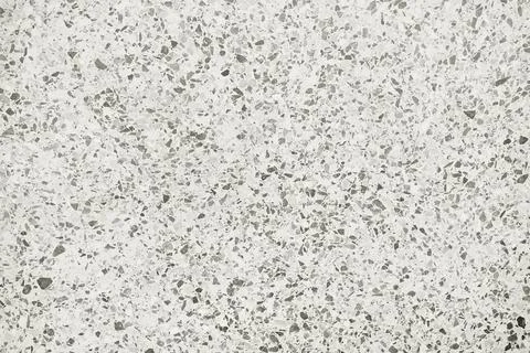 Cloud Dancer colored Terrazzo Pattern Design Background, Beautiful Old Mosa.. Stock Photos