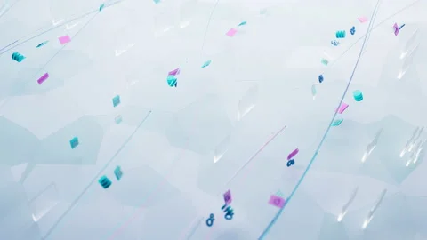 Cloud data and communication 動画素材 228719047