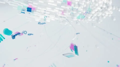 Cloud data and communication 動画素材 228719169