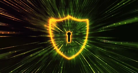 Cloud Data-Based Digital Matrix with Binary Code Stock Footage 296368663