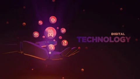 Cloud Data-Based Digital Matrix with Binary Code Stock Footage 296478952