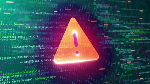 Cloud Data-Based Digital Matrix with Binary Code Stock Footage 296479357