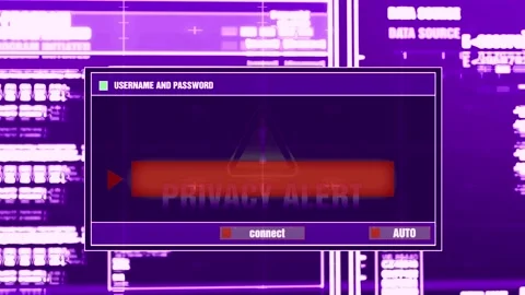 Cloud Data-Based Digital Matrix with Binary Code Stock-Footage 296479510