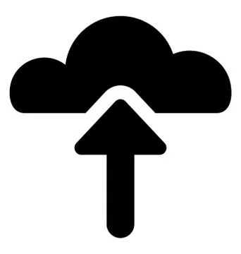 Cloud Data Computing 스톡 일러스트