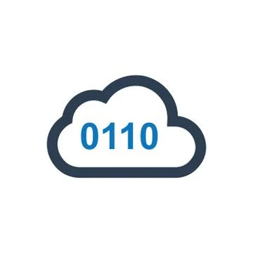 Cloud Data Icon Stock Illustration