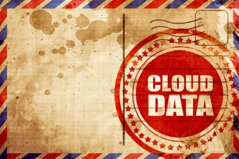 Cloud data イラスト素材
