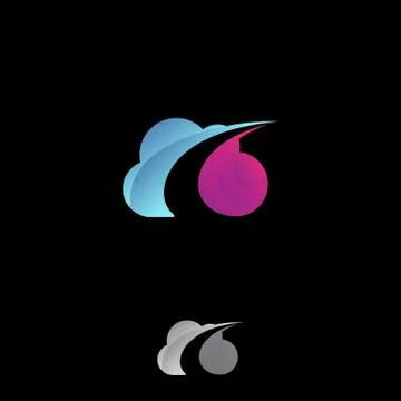 Cloud data Stock Illustration