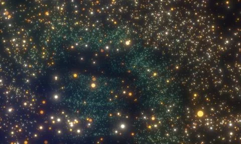 A cloud data interface abstract space Foto stock