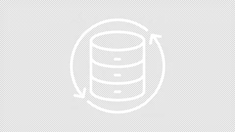 Cloud data storage solutions animation set Stock Footage 340285650