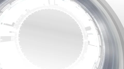 Cloud data store icon animation white digital elements technology background Stock Footage 95483269