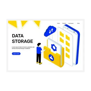 Cloud Data Transfer Stock Illustration