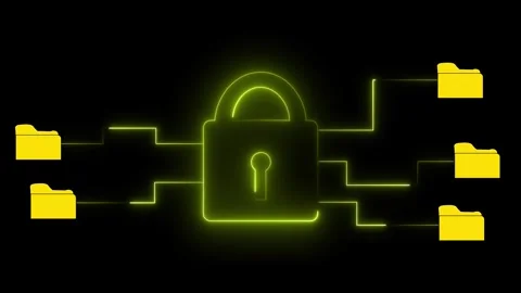 Cloud database storage servers route file folder transfer algorithm paths. .. Stock Footage 340999144