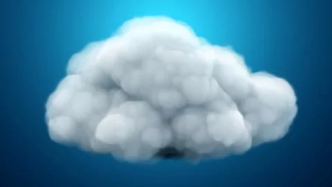 Cloud design isolated Stock Illustration