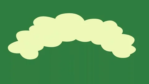 Cloud on design style motion colorful creative gesture frame movement Stock-Footage 335147496