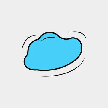 Cloud Doodle Stock Illustration