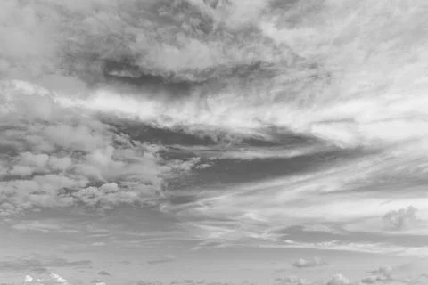 Cloud drifting. Cloudy atmospheric backdrop. Morning sky with cloud. Sky and 스톡 사진