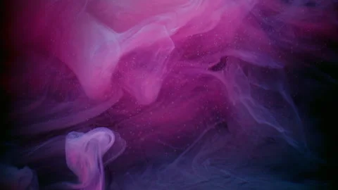 Cloud dye pigment stream paint explosion blow Video stock 313316727