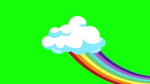 Cloud Dynamic - Chroma Key Green Screen Footage Vídeos de archivo 341328550