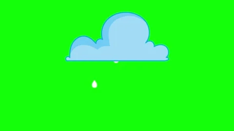 Cloud Dynamic with Drop Motion Graphic Overlay Stock Footage 341337232