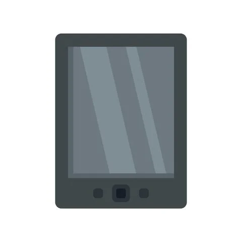 Cloud ebook icon flat isolated vector 스톡 일러스트