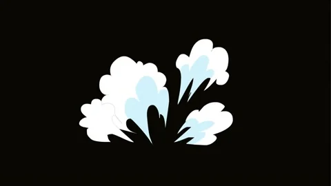 Cloud effect background and 2d animation... | Stock Video | Pond5