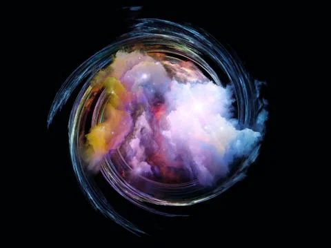 Cloud Elements Stock Illustration