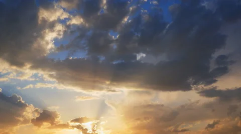 Cloud evening Stock Footage 51817375