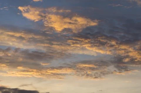 Cloud evening Stock Photos