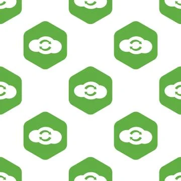 Cloud exchange pattern 스톡 일러스트