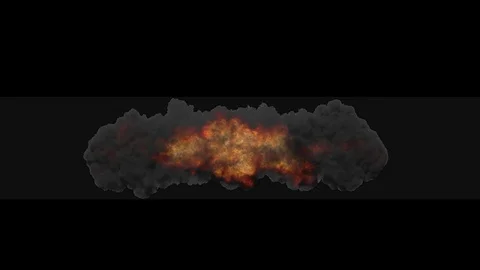 Cloud Explosion Video stock 113945428