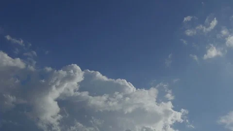 Cloud fast moving time lapse shot Stock Footage 93558338
