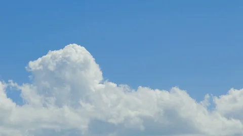Cloud fast moving time lapse shot Stock Footage 93558397