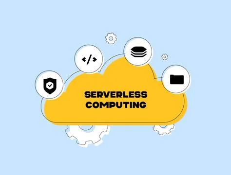 Cloud file management - secure cloud storage, online data organization, folder Stock Illustration