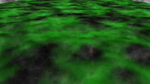 Cloud Fire Animation | Fiery Lava and Smoke Stock Footage 197066656