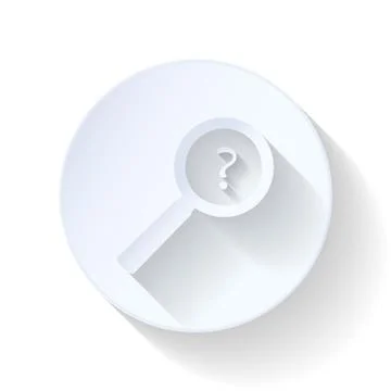 Cloud flat icon Stock Illustration