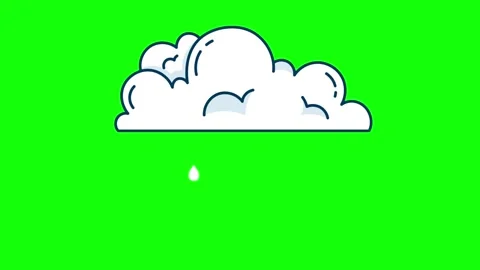 Cloud Floating with Air on Chroma Key for Compositing Stock Footage 341336425