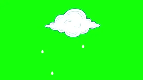 Cloud Floating on Chroma Key for Compositing Stock Footage 341337110