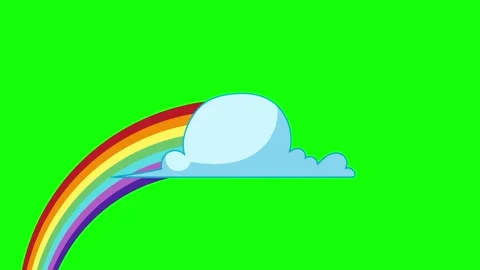 Cloud Floating - Chroma Key Green Screen Footage Stock Footage 341328427