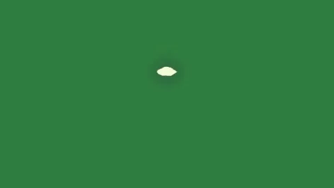 Cloud Floating On Green Screen Chroma Key Background Stock Footage 338016881