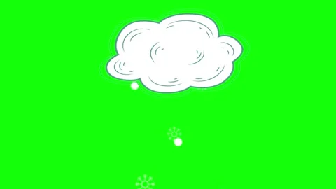 Cloud Floating Motion Graphic Overlay Stock Footage 341336911