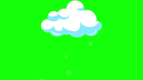 Cloud Floating Transparent Background Animation Stock Footage 341328499