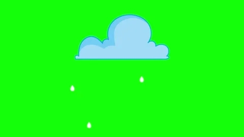 Cloud Floating Transparent Background Animation Stock Footage 341337242