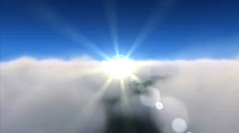 Cloud fly over Video stock 79109