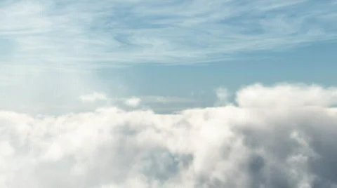 Cloud fly through 3 Stock Footage 687368
